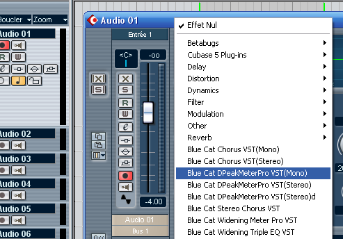 Step 01 - Insert the DPMP on the source track Step 01 - Insert the DPMP on the source track